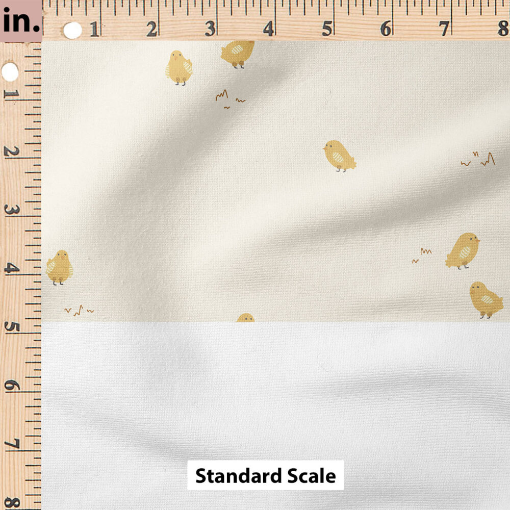 Ruler Scale for Baby Chicks (Cream) by Erin Kendal